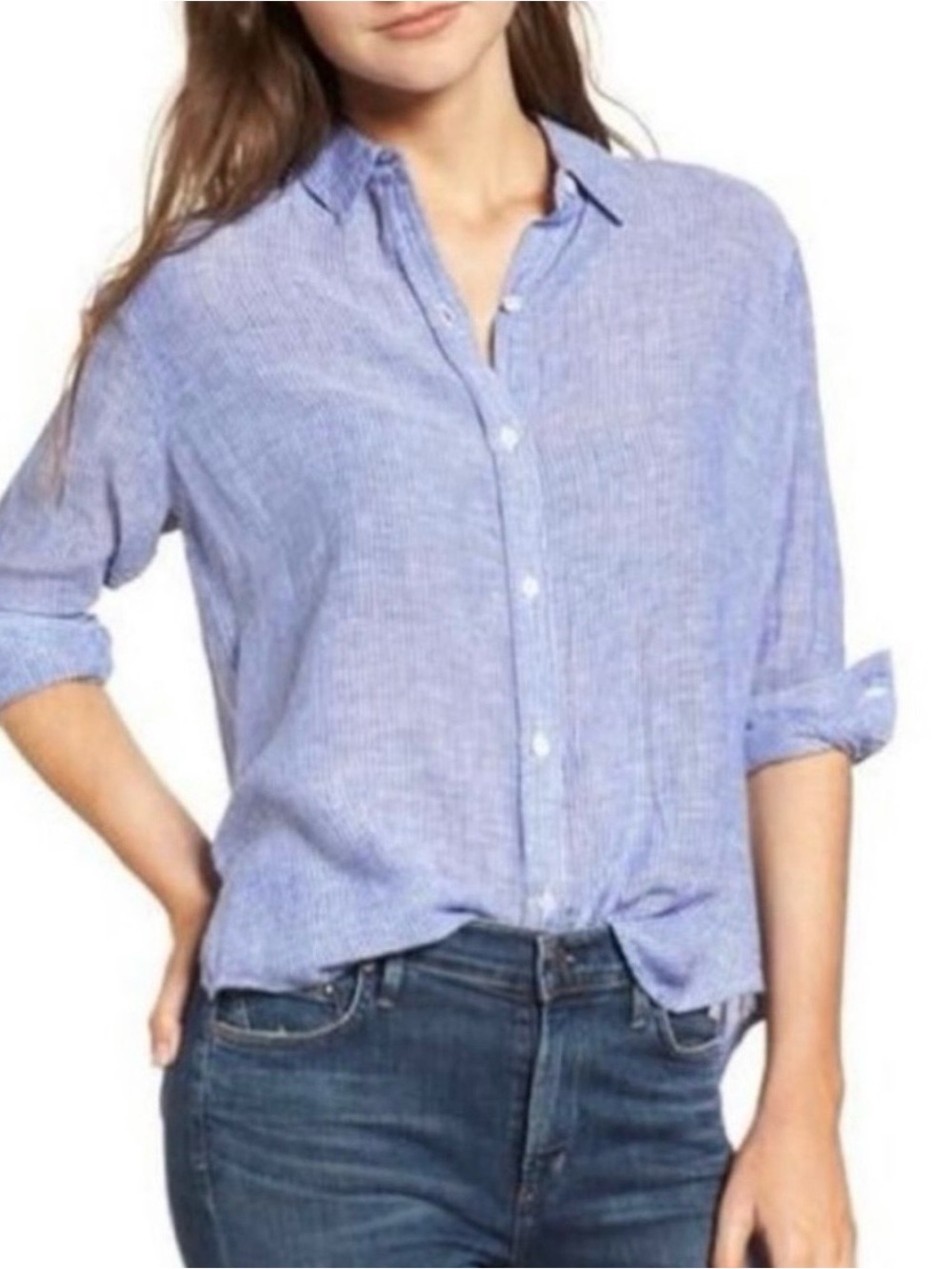 Rails Sydney Royal White Shirt